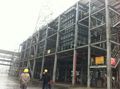 中石化乙炔岛湿电除尘器