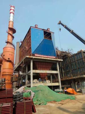 兰天化工袋除尘器施工现场
